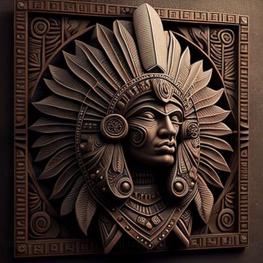 3D model aztec (STL)